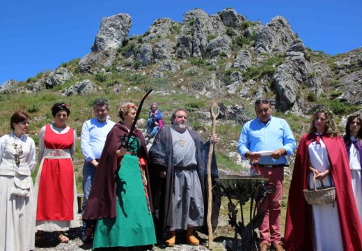 O Pico Sacro acolleu a lendaria Cerimonia do Lume Sagrado da man das tribus celtas